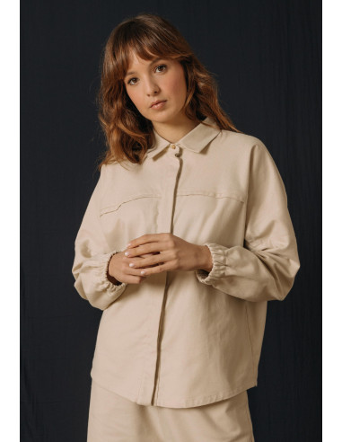 CM02 Camisa Sapote  Beige